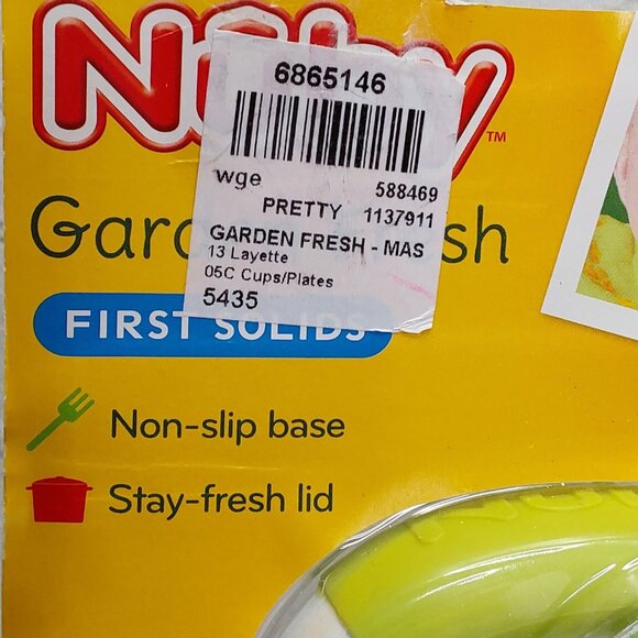 NUBY 'GARDEN FRESH MASH~N~FEED' BOWL & STORAGE - Picture 11 of 16